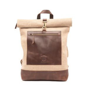 Backpack - Canvas Roller Top